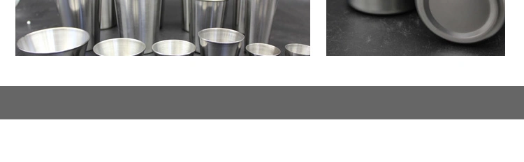16 Oz Stainless Steel Pint Cups Water Tumblers Metal Cups