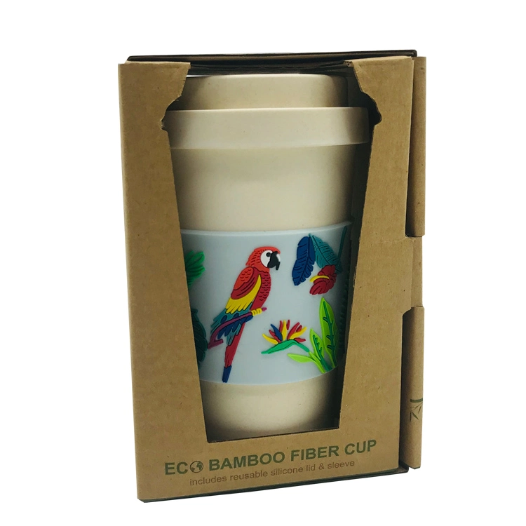 Eco-Friendly Sustainable Reusable Bamboo Fiber Travel Mug Coffee Mug Birthday Gift