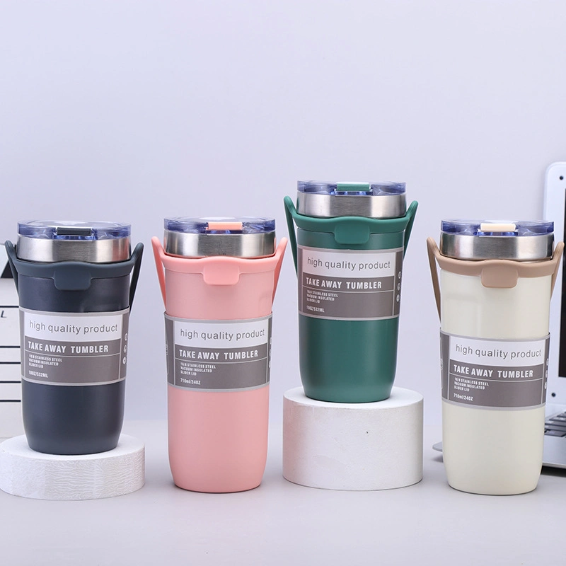 Double Walled Water Coffee Sublimation Blanks 20oz Stainless Steel Tumbler for Wine and Hot Drinks